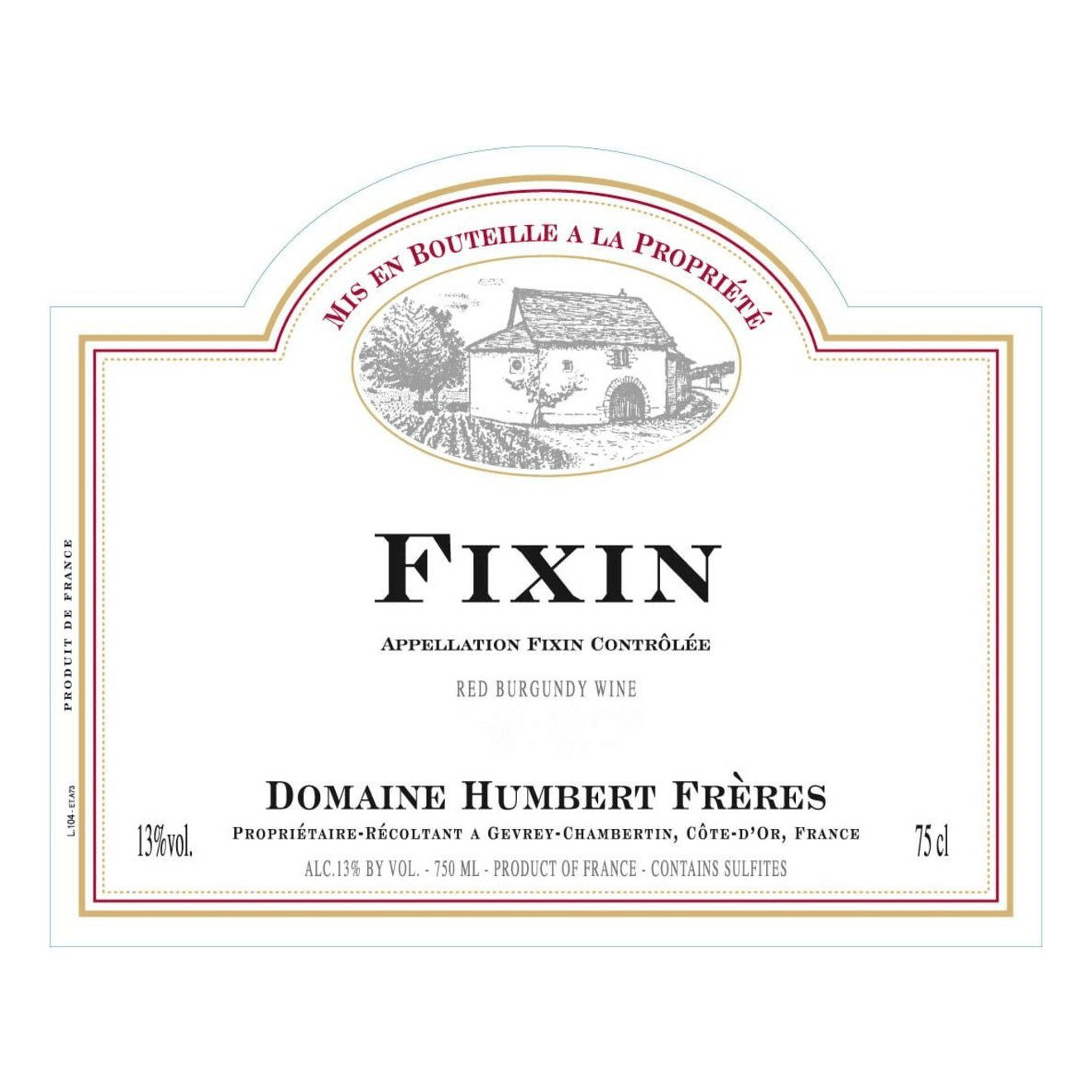 DOM HUMBERT FRERES FIXIN VV 2021