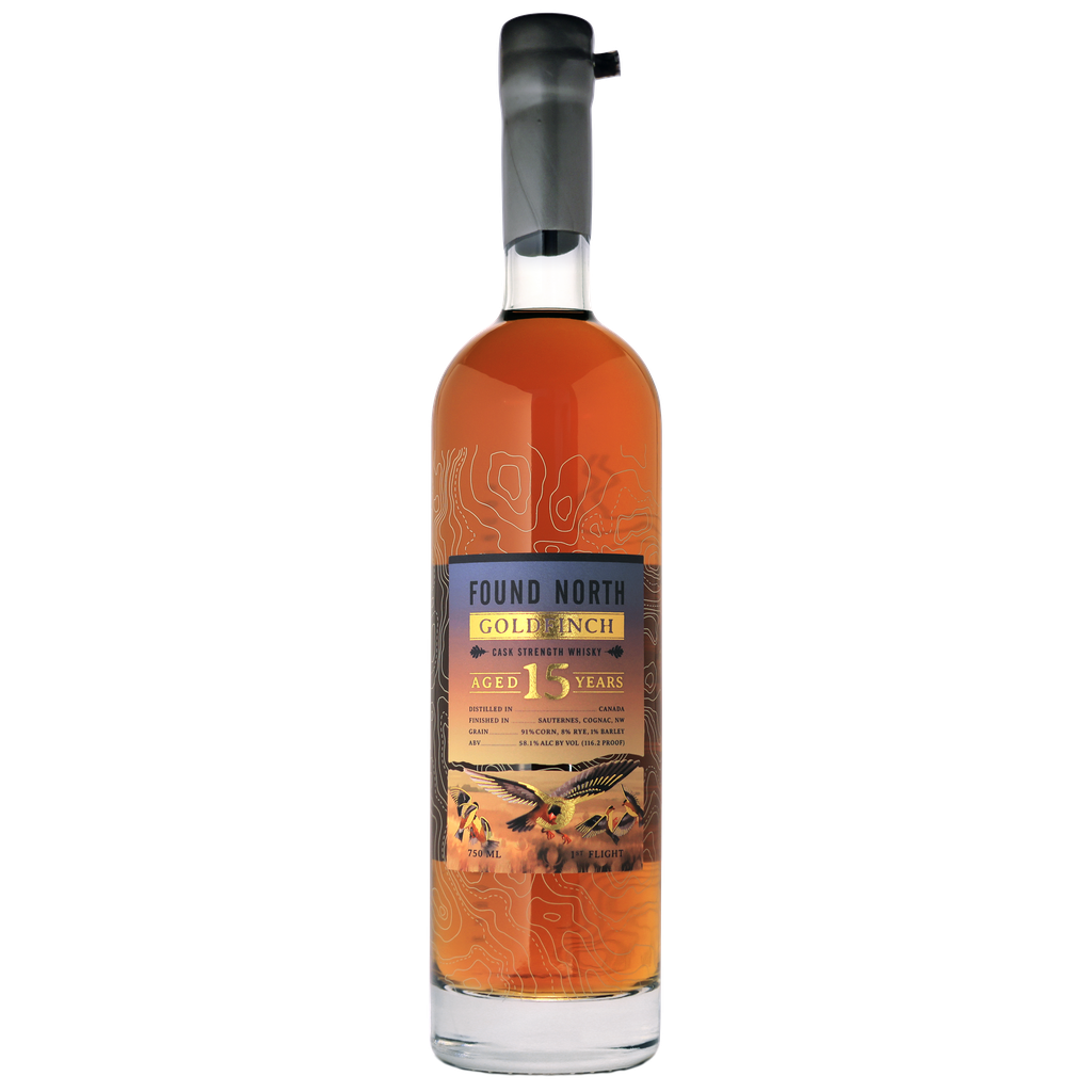 FOUND NORTH WHISKY AGED 15YR GOLDFINCH 1ST FLIGHT CASK STRENGTH