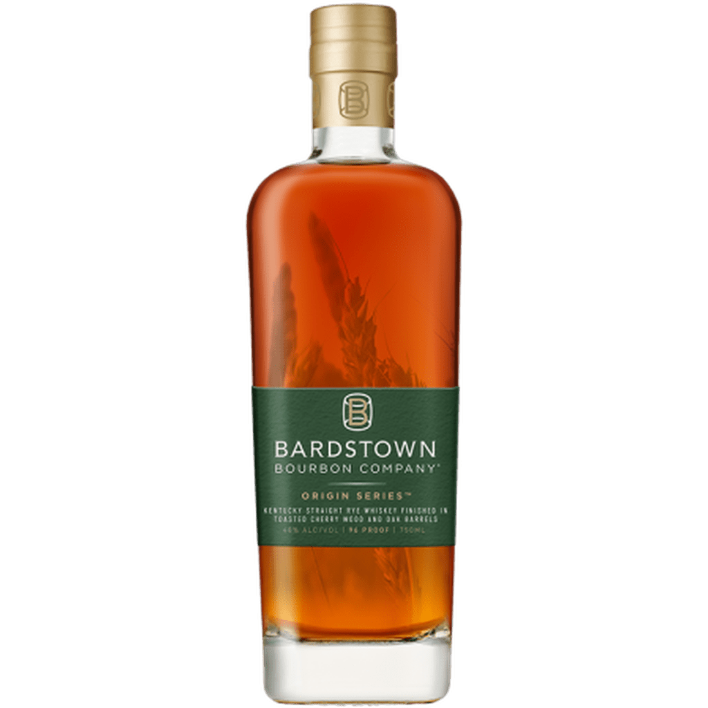 BARDSTOWN BOURBON COMPANY ORIGIN SERIES 6 YEARS OLD FINISHED IN TOASTED CHERRY WOOD AND OAK BARRELS STRAIGHT RYE WHISKY - SipNYC