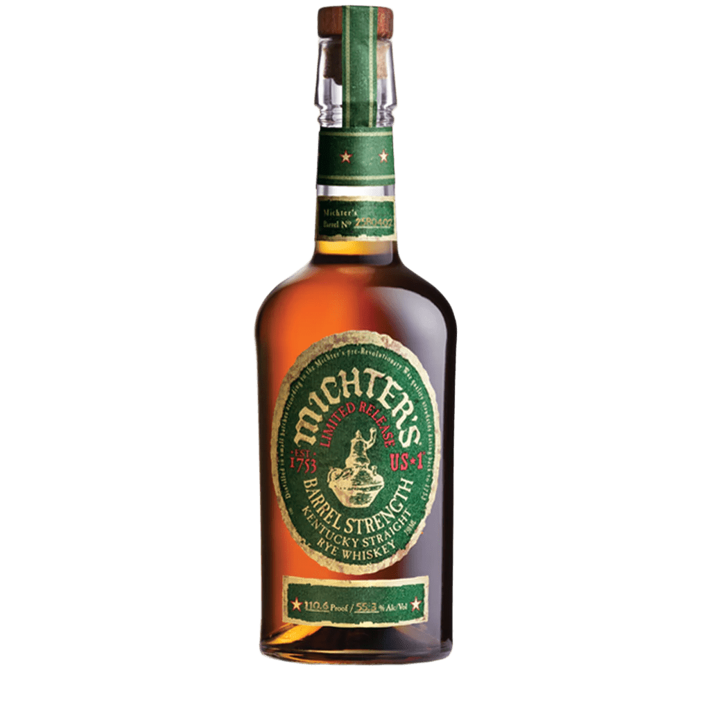 MICHTER'S US★1 BARREL STRENGTH KENTUCKY STRAIGHT RYE WHISKEY - SipNYC