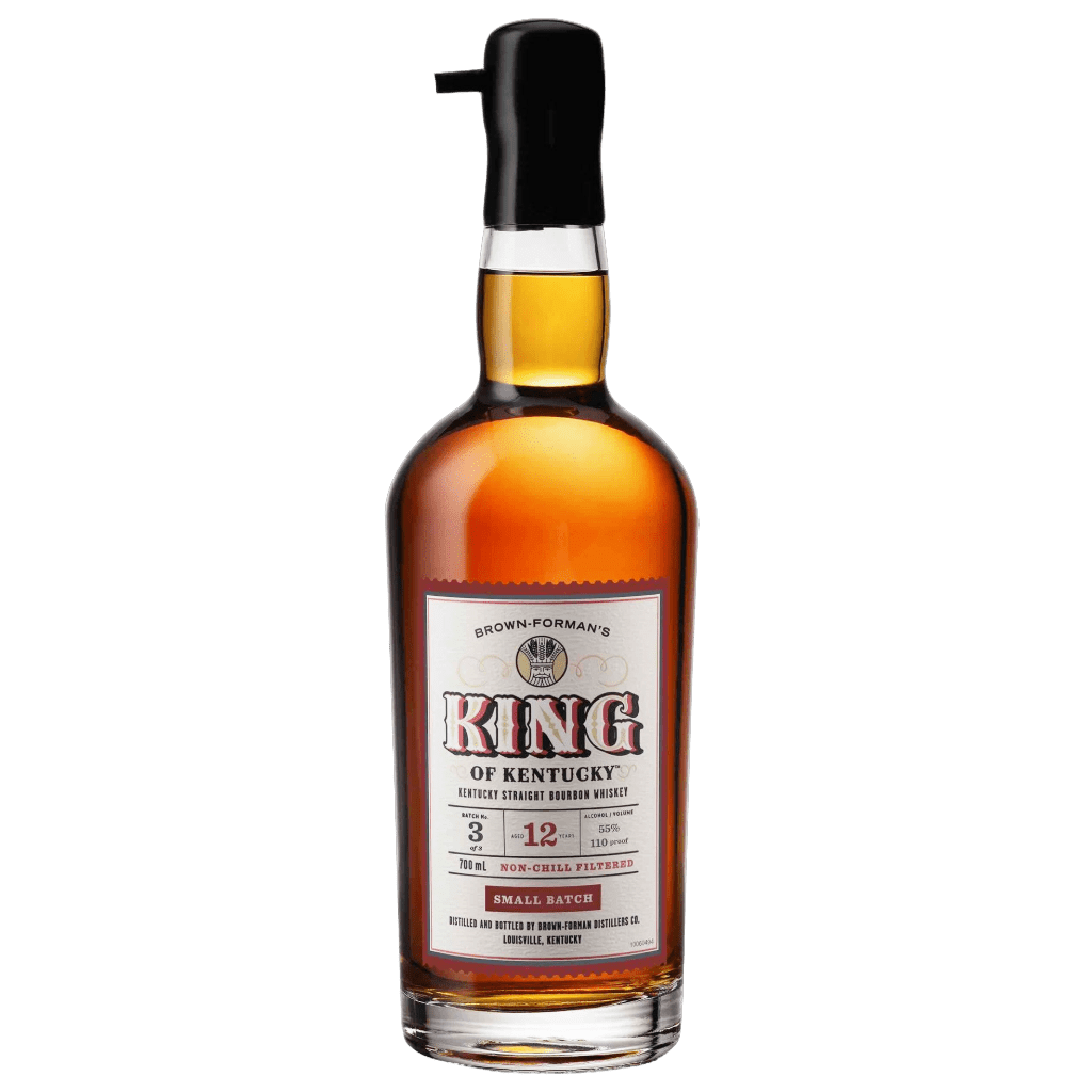 BROWN - FORMAN'S KING OF KENTUCKY 12YR 2026 RELEASE SMALL BATCH 3 OF 3 110 PROOF - SipNYC