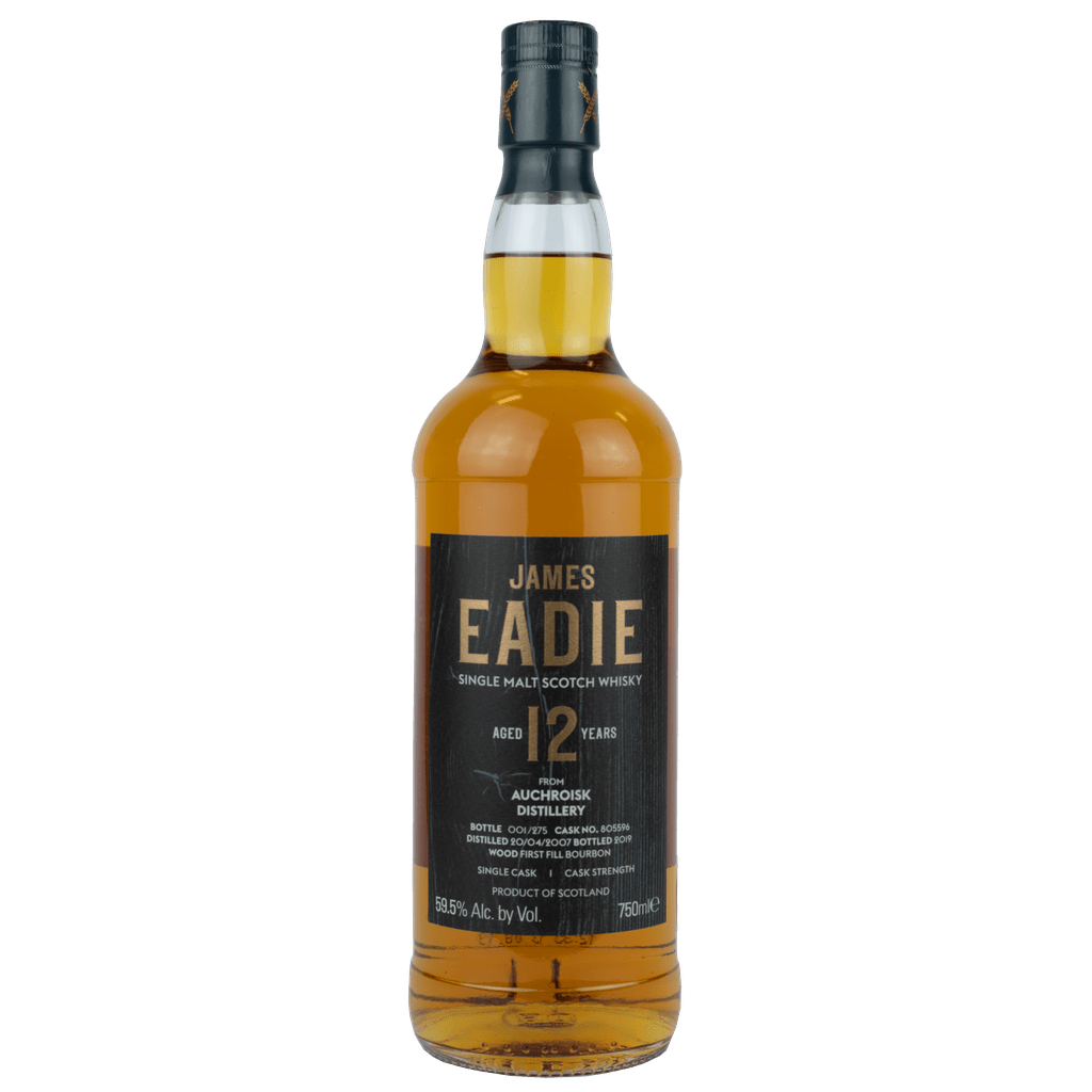 JAMES EADIE BENRINNES 12 YEARS OLD SINGLE MALT SCOTCH WHISKY - SipNYC
