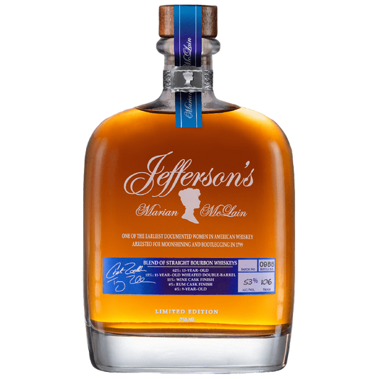 JEFFERSON'S BOURBON MARION MCLAIN LTD EDITION BATCH #4