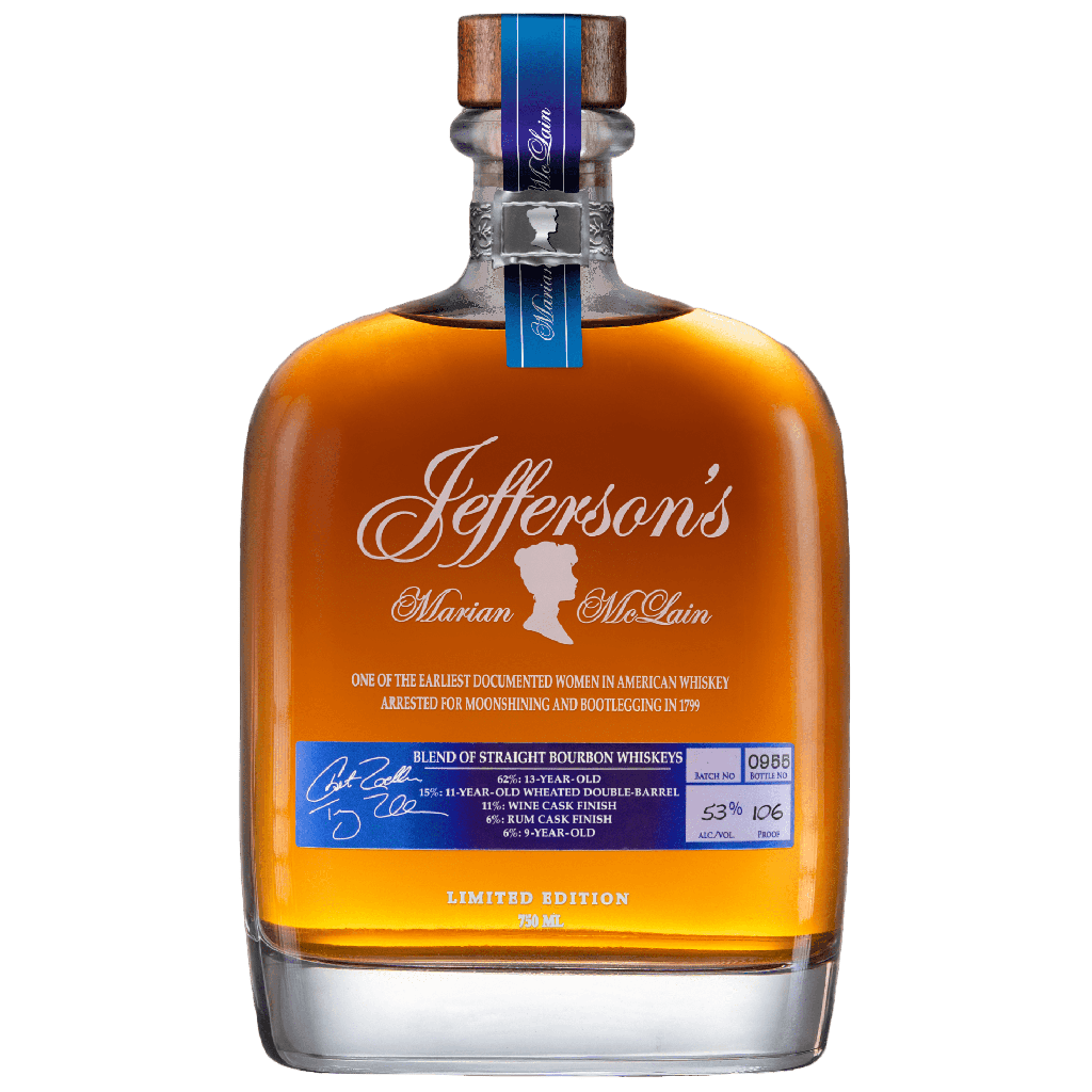 JEFFERSON'S BOURBON MARION MCLAIN LTD EDITION BATCH 4 - SipNYC