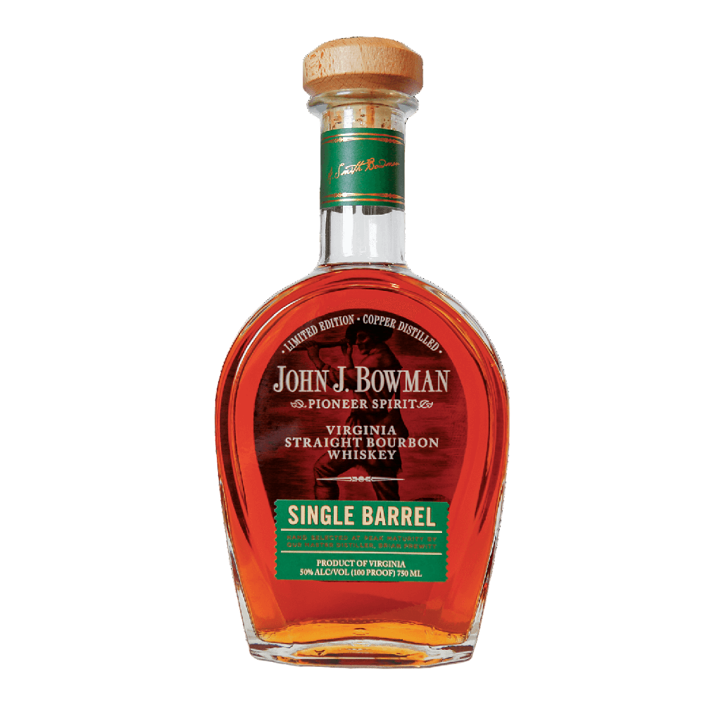 BOWMAN BROS JOHN J SINGLE BARREL BOURBON