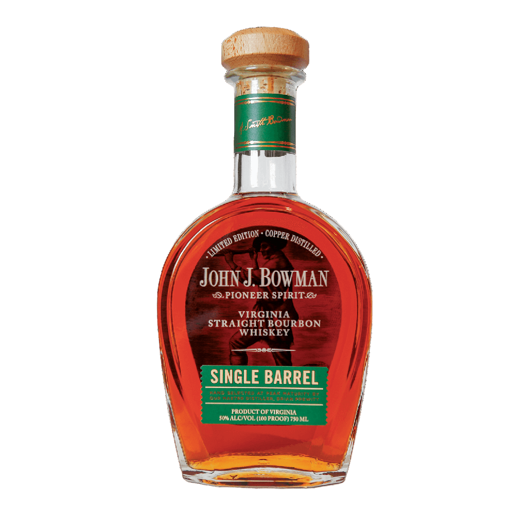 BOWMAN BROS JOHN J SINGLE BARREL BOURBON - SipNYC