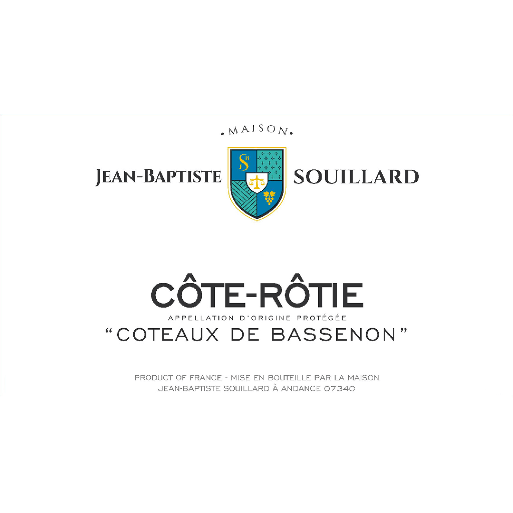 JEAN BAPTISTE SOUILLARD COTE - ROTIE COTEAUX DE BASSENON 2022 - SipNYC