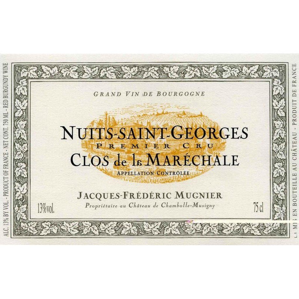 JACQUES - FREDERIC MUGNIER NUITS - SAINT - GEORGES 1ER CRU CLOS DE LA MARECHALE ROUGE 2022 - SipNYC