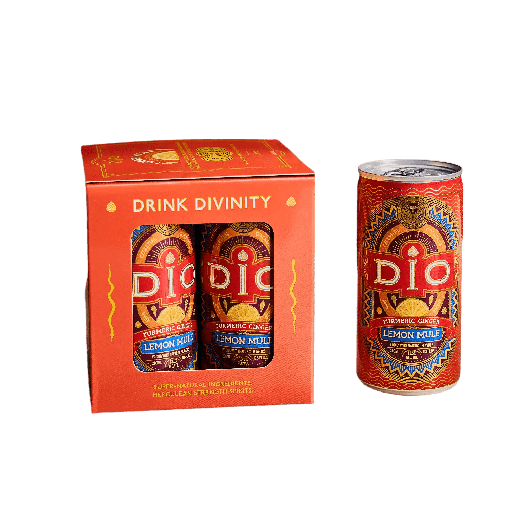 DIO TURMERIC GINGER LEMON MULE COCKTAIL 4PK - SipNYC