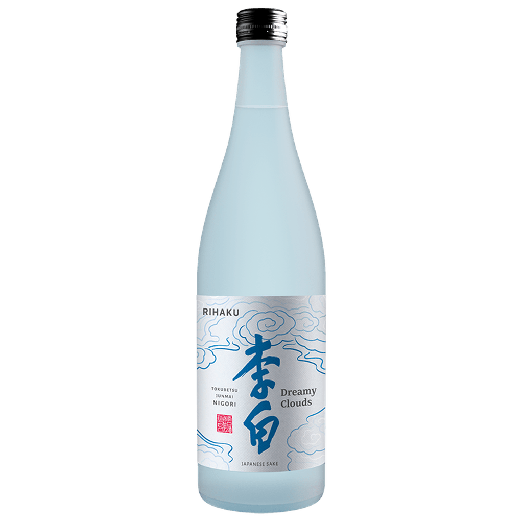 RIHAKU DREAMY CLOUDS TOKUBETSU JUNMAI NIGORI SAKE - SipNYC