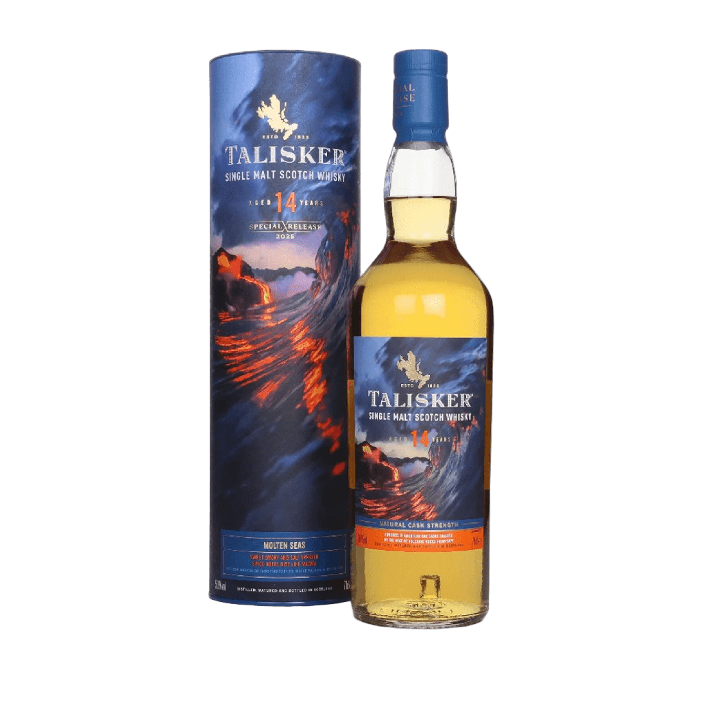 TALISKER 14 YEARS OLD SINGLE MALT SCOTCH WHISKY SPECIAL RELEASE 2025 MOLTEN SEAS - SipNYC