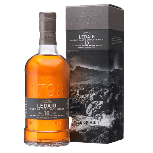 LEDAIG SCOTCH 10 YEAR OLD ISLE OF MULL