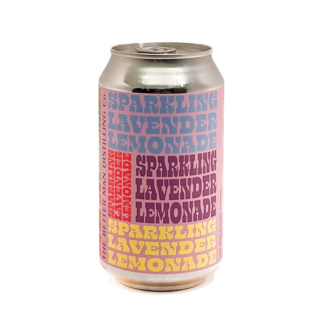 THE BETTER MAN DISTILLING CO. SPARKLING LAVENDER LEMONADE - SipNYC