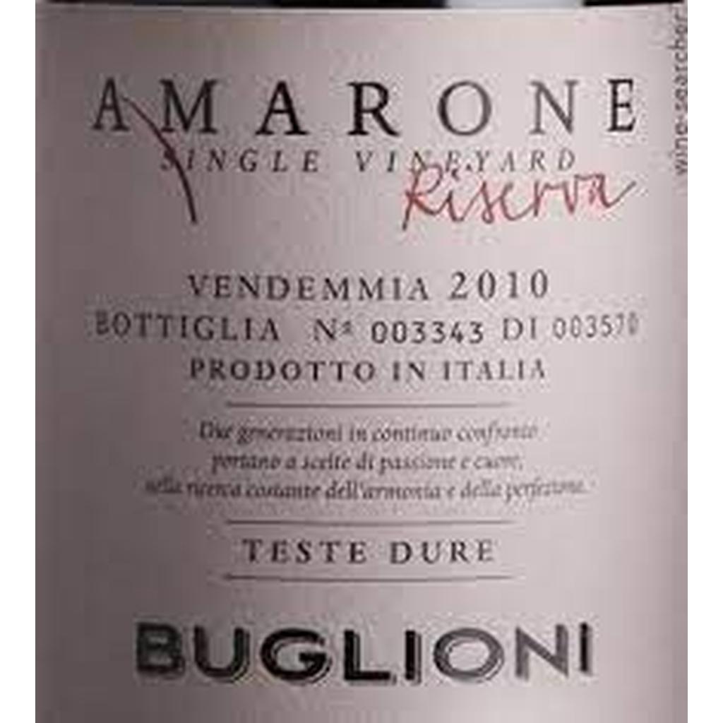 BUGLIONI AMARONE RES TESTE DURE 2010 - SipNYC