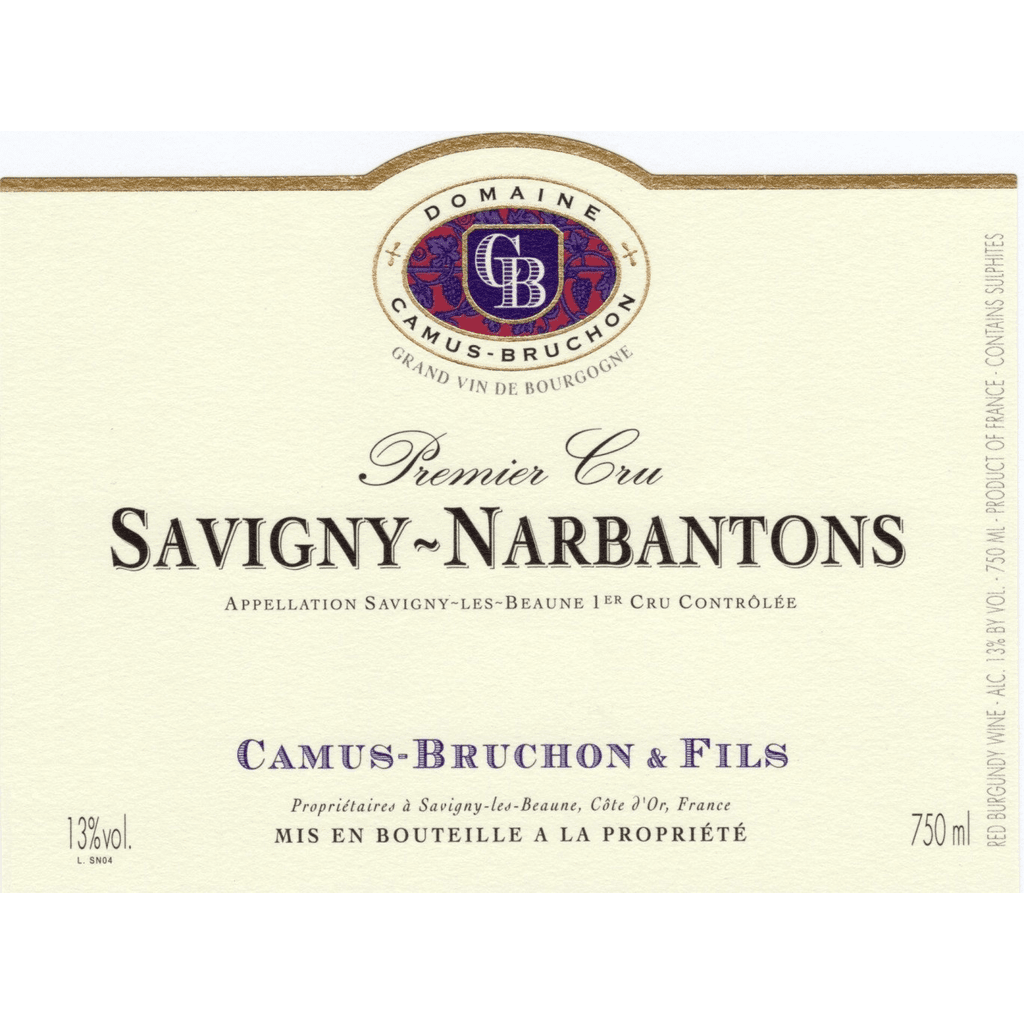 DOMAINE CAMUS - BRUCHON SAVIGNY - LES - BEAUNE 1ER CRU 'LES NARBANTONS' 2023 - SipNYC