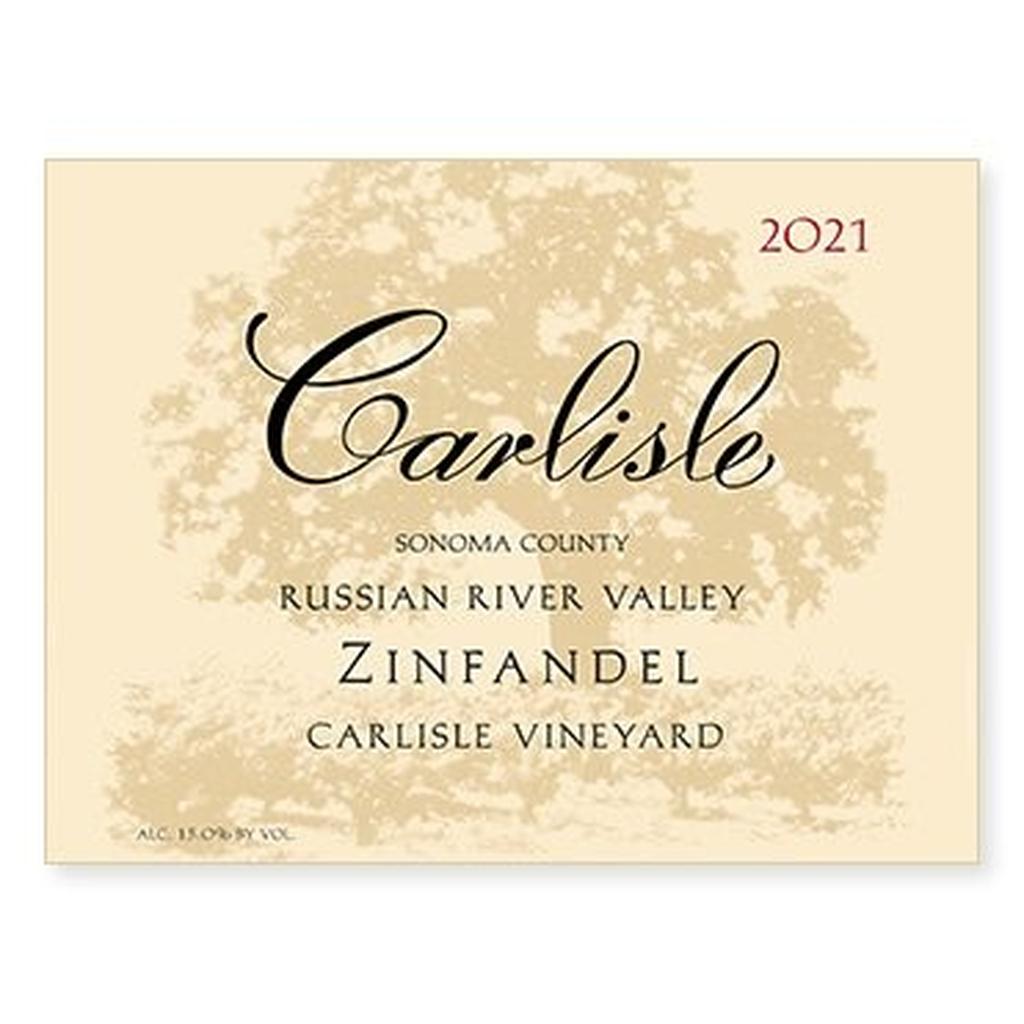 CARLISLE ZINFANDEL CARLISLE VYD RRV 2021 - SipNYC