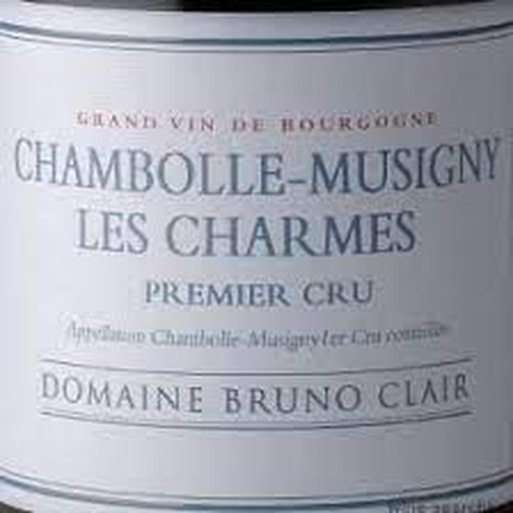 BRUNO CLAIR CHAMBOLLE - MUSIGNY 1ER CRU LES CHARMES 2020 - SipNYC