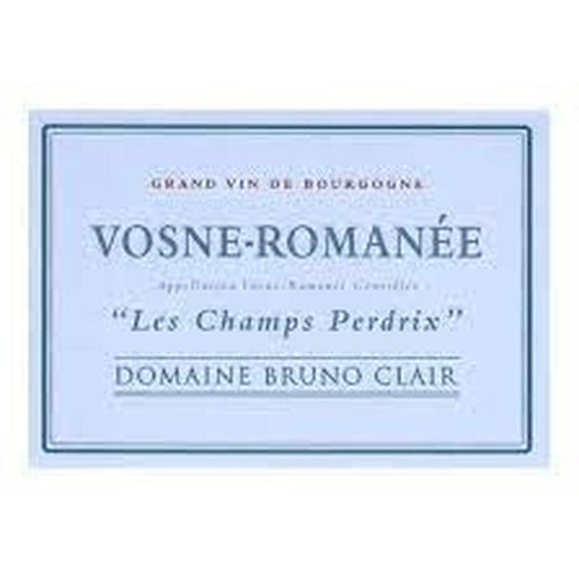 BRUNO CLAIR VOSNE ROMANEE LES CHAMPS PERDRIX 2021