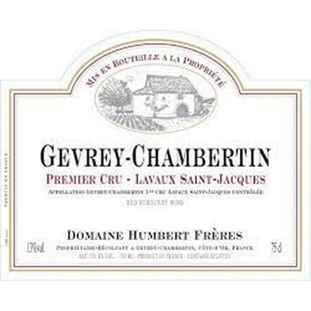 DOM HUMBERT FRERES GEVRY CHAMBERTIN 1ER CRU LAVAUX ST JACQUES 2020