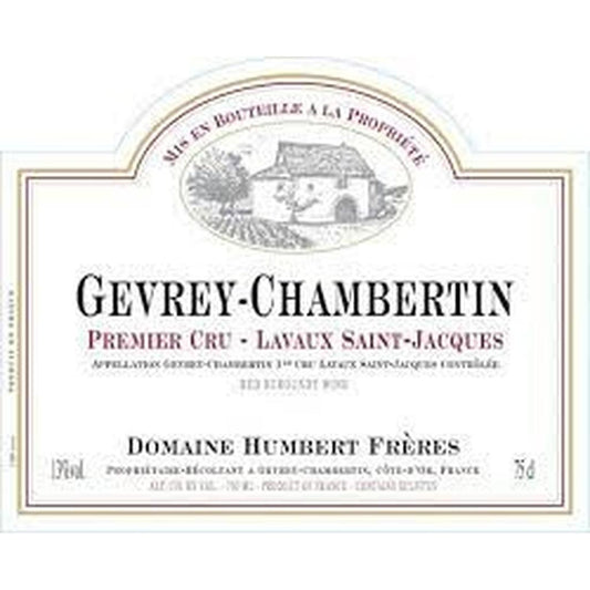 DOM HUMBERT FRERES GEVRY CHAMBERTIN 1ER CRU LAVAUX ST JACQUES 2020