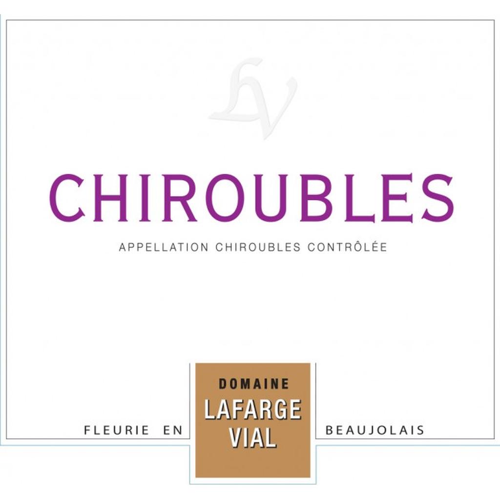DOMAINE MICHEL LAFARGE BEAUJOLAIS CHIROUBLES 2018