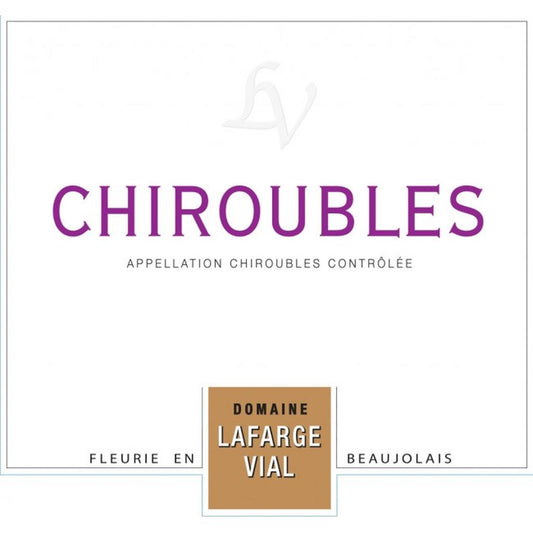 DOMAINE MICHEL LAFARGE BEAUJOLAIS CHIROUBLES 2018