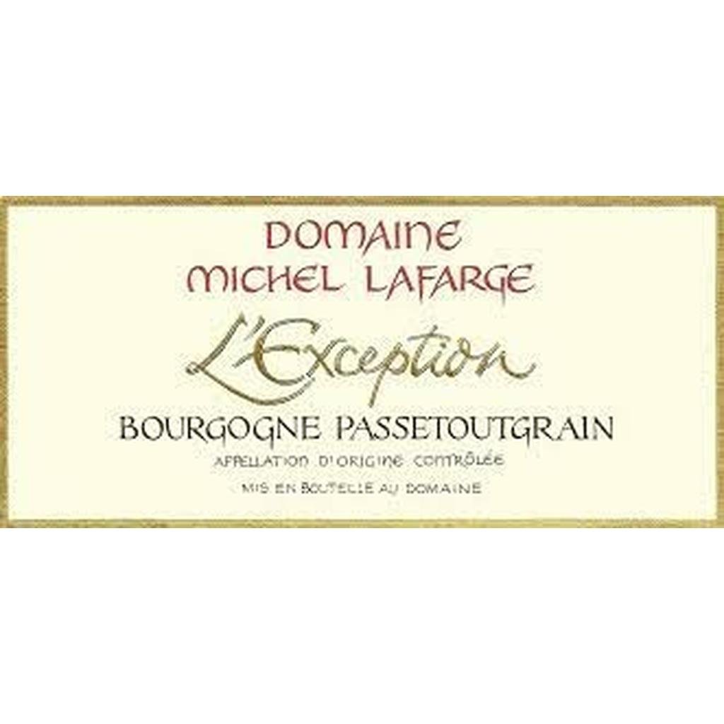 DOM MICHEL LAFARGE BOURGOGNE PASSETOUTGRAIN L'EXCEPTION 2020 - SipNYC