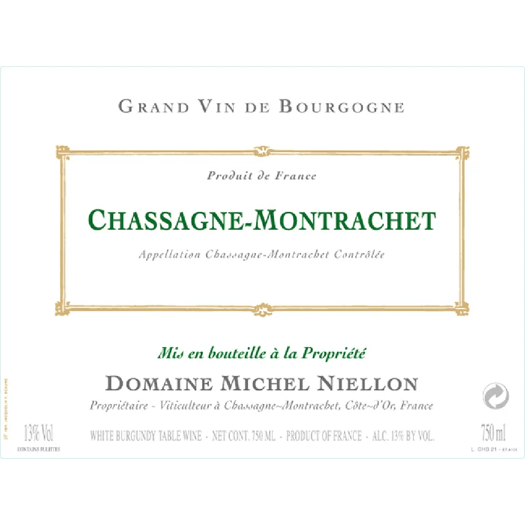 DOMAINE MICHEL NIELLON CHASSAGNE-MONTRACHET BLANC 2022