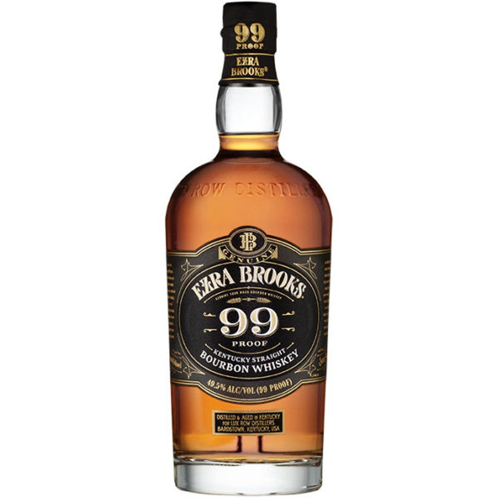 EZRA BROOKS KENTUCKY STRAIGHT BOURBON WHISKEY 99 PROOF