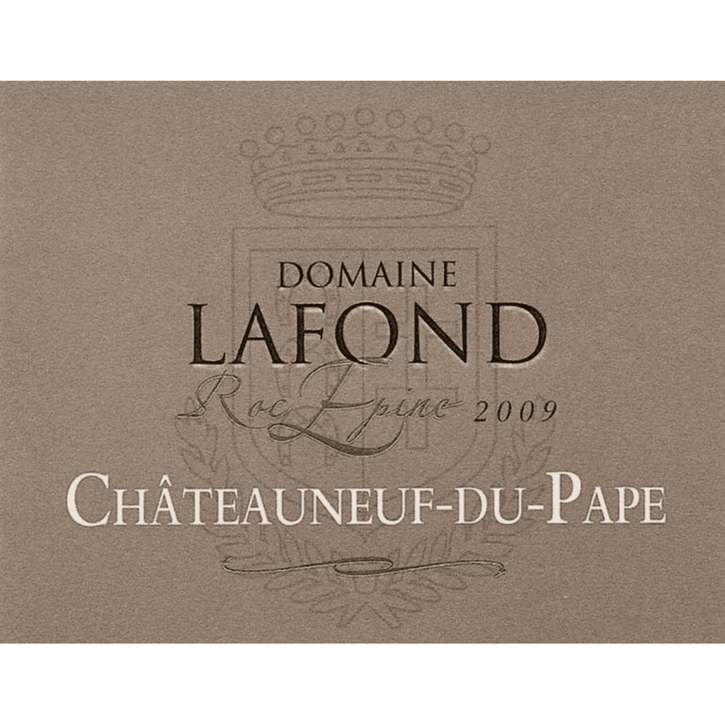 DOMAINE LAFOND CHATEAUNEUF - DU - PAPE 2021 - SipNYC