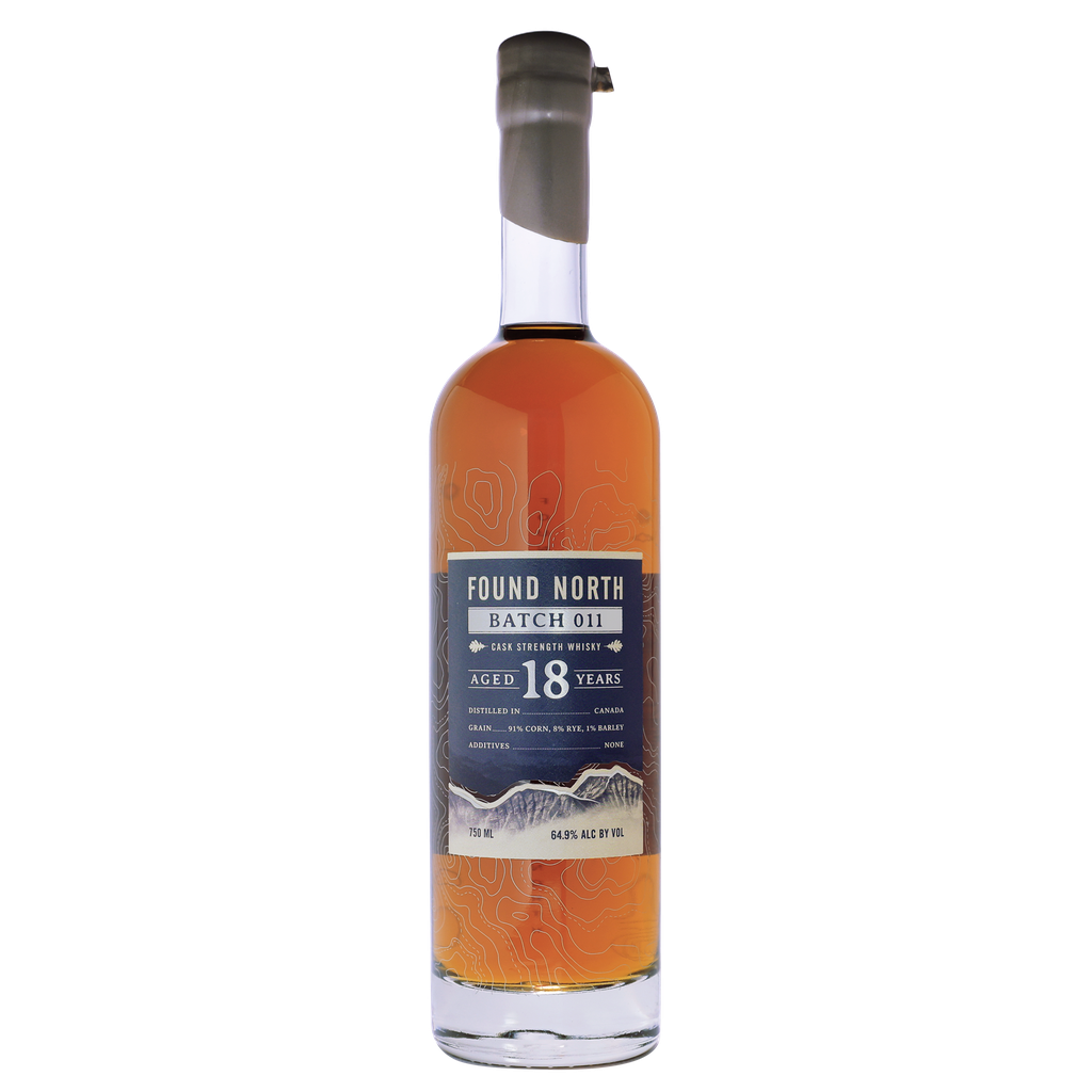FOUND NORTH BATCH 011 18 YEAR OLD CASK STRENGTH WHISKY