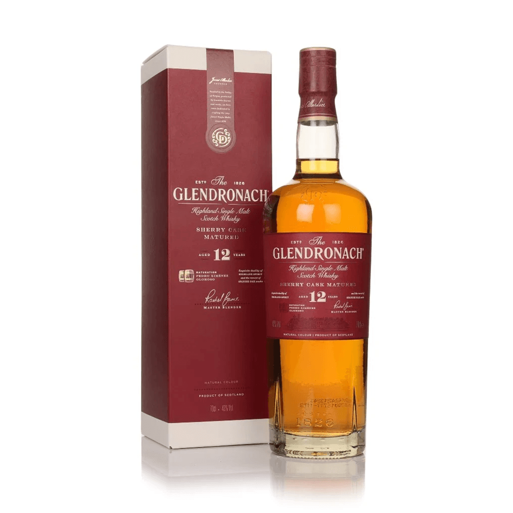 THE GLENDRONACH 12 YEARS OLD ORIGINAL HIGHLAND SINGLE MALT SCOTCH WHISKY - SipNYC
