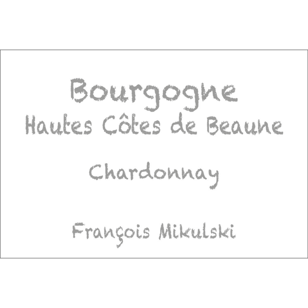 DOMAINE FRANCOIS MIKULSKI BOURGOGNE HAUTES COTE DE BEAUNE BLANC 2023 - SipNYC