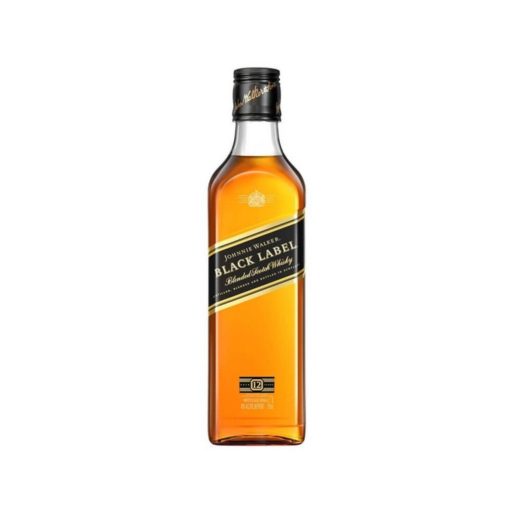 JOHNNIE WALKER BLACK LABEL BLENDED SCOTCH WHISKY - SipNYC