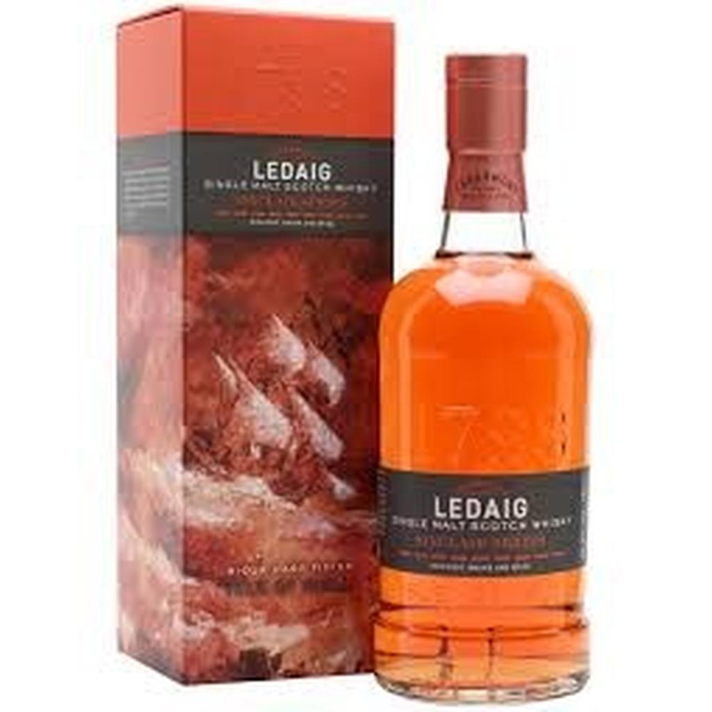 LEDAIG SINCLAIR SERIES RIOJA CASK FINISH ISLE OF MULL SINGLE MALT SCOTCH WHISKY