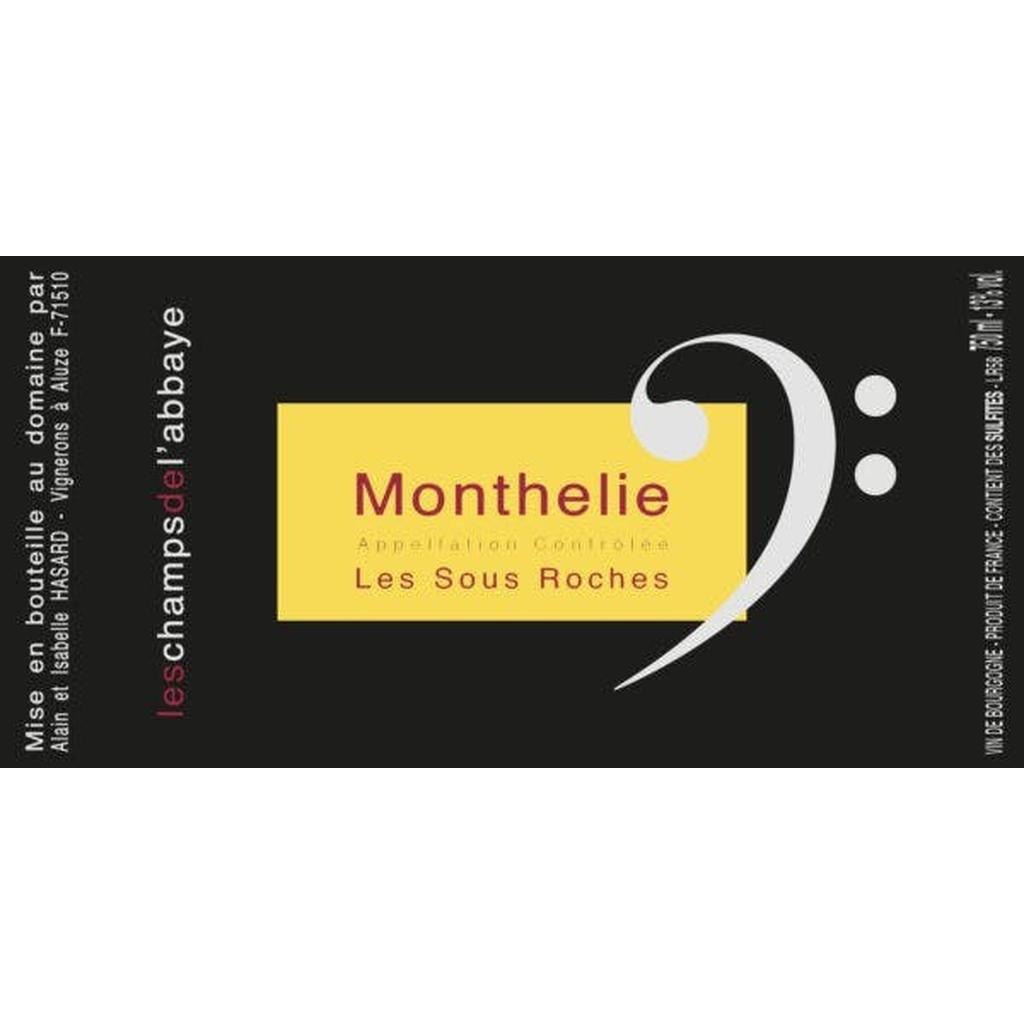 LES CHAMPS DE L'ABBAYE MONTHELIE BLANC LES SOUS ROCHES 2020 - SipNYC