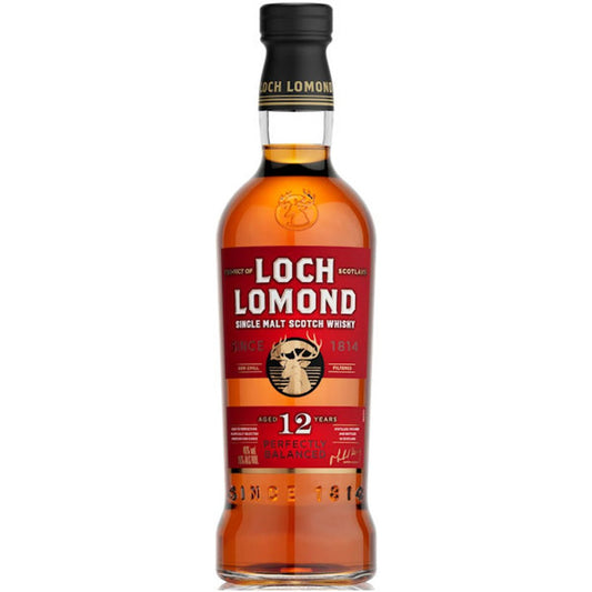 LOCH LOMOND 12 YEAR OLD SINGLE MALT SCOTCH WHISKY
