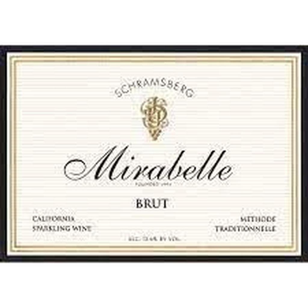 SCHRAMSBERG MIRABELLE BRUT - SipNYC