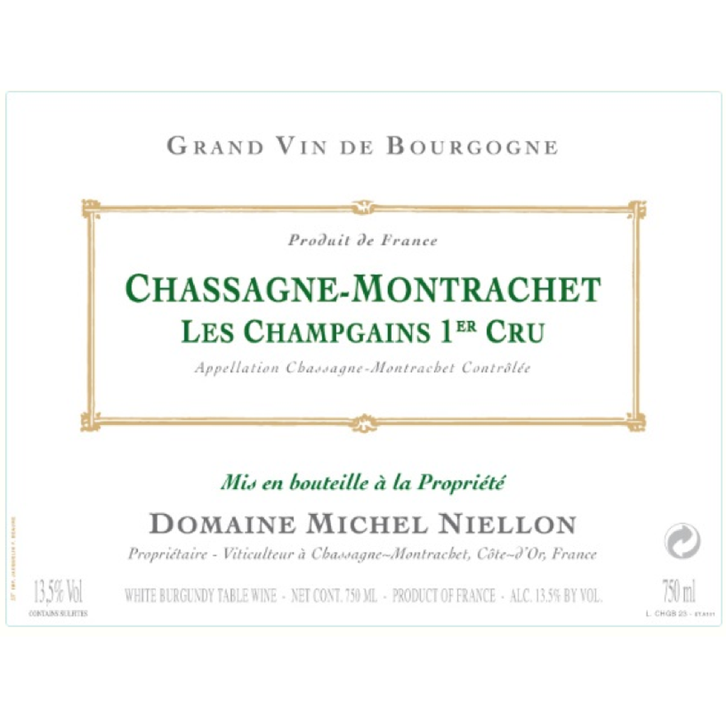 DOMAINE MICHEL NIELLON CHASSAGNE MONTRACHET 1ER CRU 'LES CHAMPGAINS' 2022