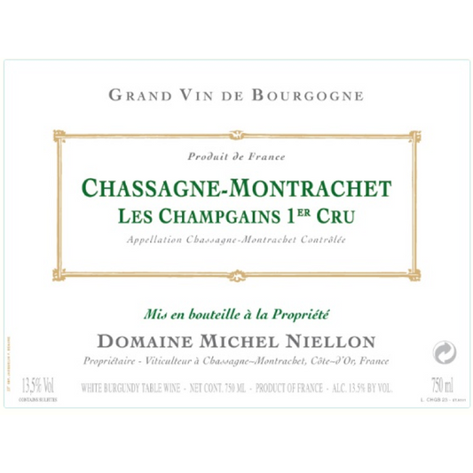 DOMAINE MICHEL NIELLON CHASSAGNE MONTRACHET 1ER CRU 'LES CHAMPGAINS' 2022