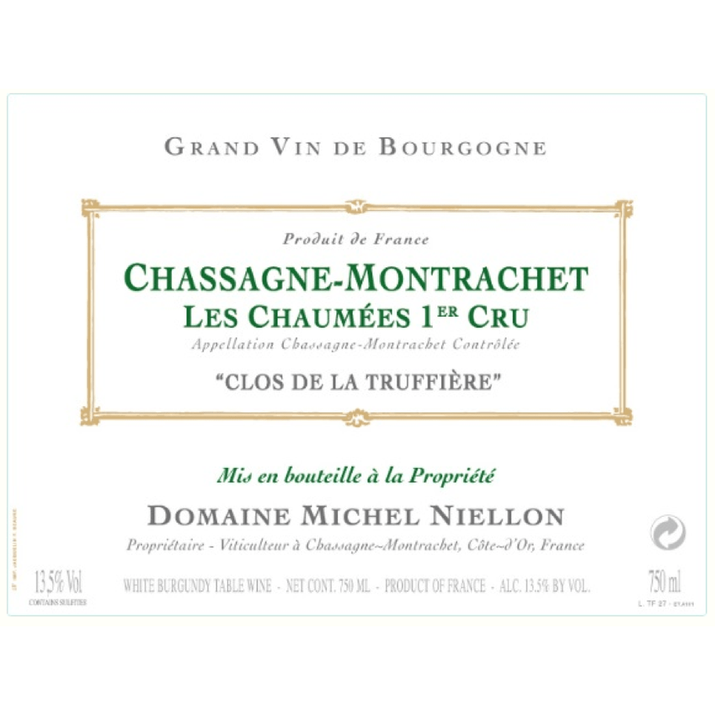 DOMAINE MICHEL NIELLON CHASSAGNE MONTRACHET 1ER CRU 'LES CHAUMEES' 2022 - SipNYC