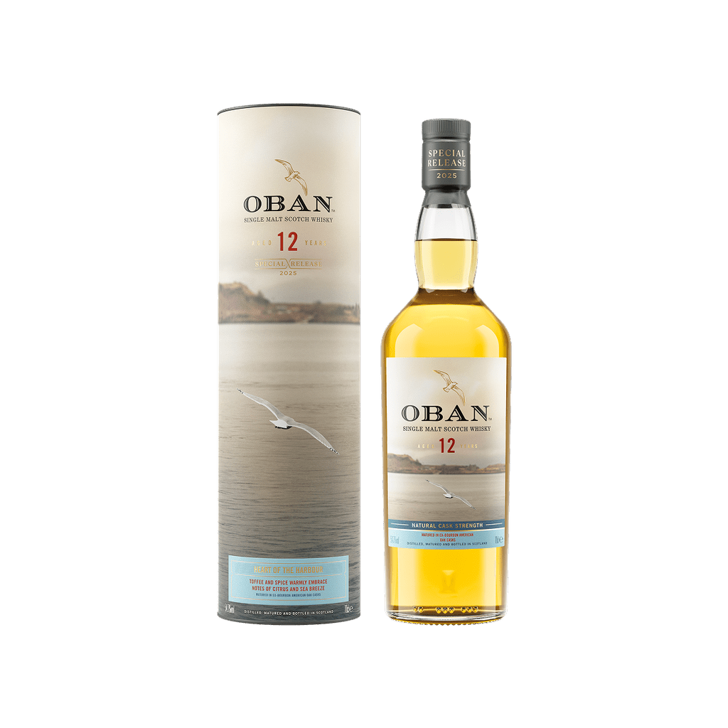 OBAN 12 YEARS OLD SINGLE MALT SCOTCH WHISKY SPECIAL RELEASE 2025 HEART OF THE HARBOUR - SipNYC