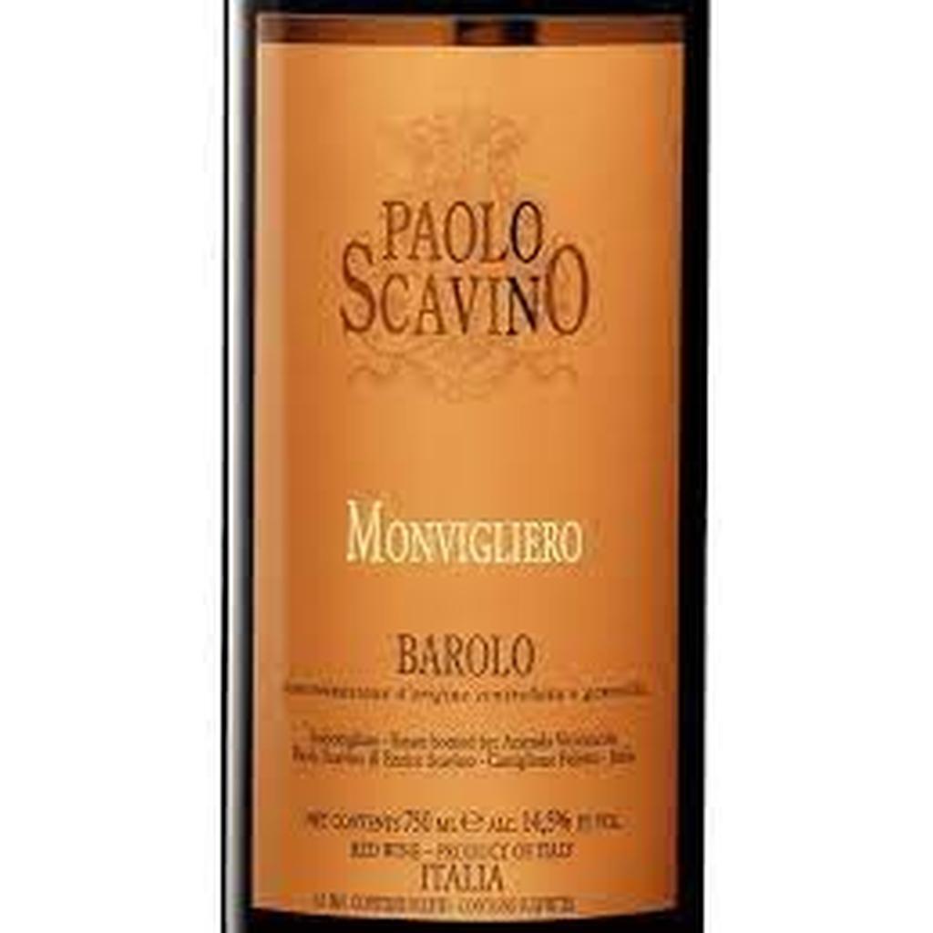 PAOLO SCAVINO BAROLO MONVIGLIERO 2008 - SipNYC