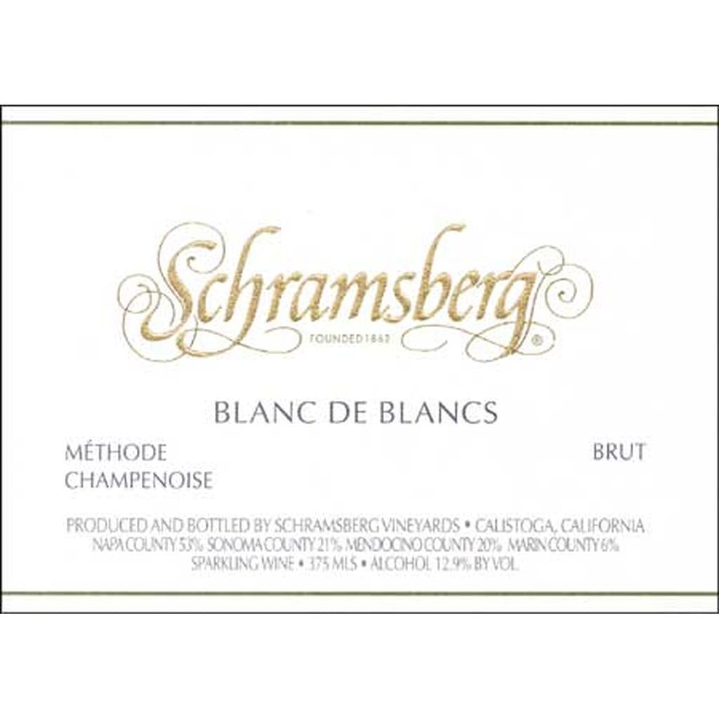 SCHRAMSBERG BLANC DE BLANC 2021 - SipNYC
