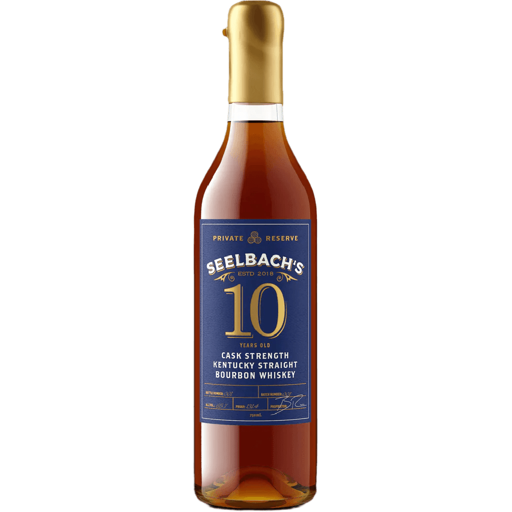 SEELBACH'S 10 YEAR OLD BATCH 002 PRIVATE RESERVE CASK STRENGTH KENTUCKY STRAIGHT BOURBON WHISKEY - SipNYC