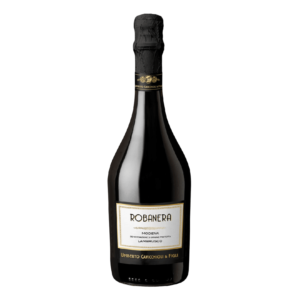 UMBERTO CAVICCHIOLI & FIGLI LAMBRUSCO GRASPAROSSA DI CASTELVETRO ROBANERA