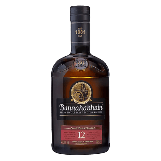 BUNNAHABHAIN 12 YEARS OLD SMALL BATCH ISLAY SINGLE MALT SCOTCH WHISKY - SipNYC