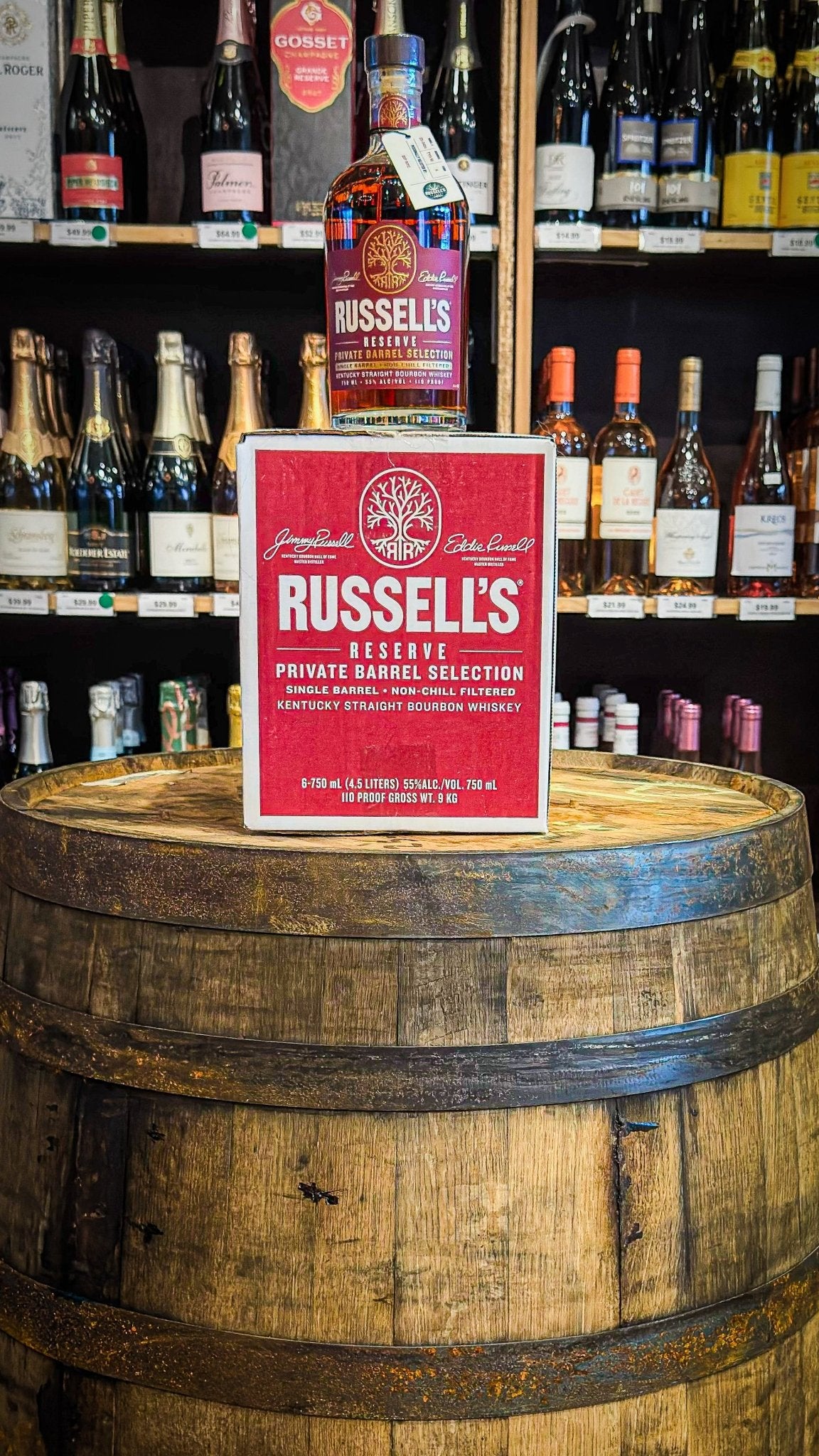 RUSSELL'S RESERVE PRIVATE BARREL SELECTION SIP NYC - SipNYC