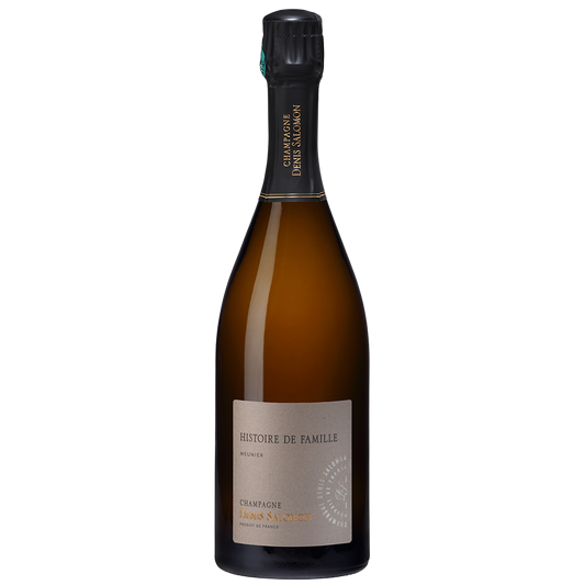 CHAMPAGNE DENIS SALOMON CHAMPAGNE EXTRA BRUT MEUNIER HISTOIRE DE FAMILLE