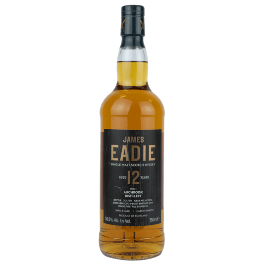 JAMES EADIE BENRINNES 12 YEARS OLD SINGLE MALT SCOTCH WHISKY - SipNYC